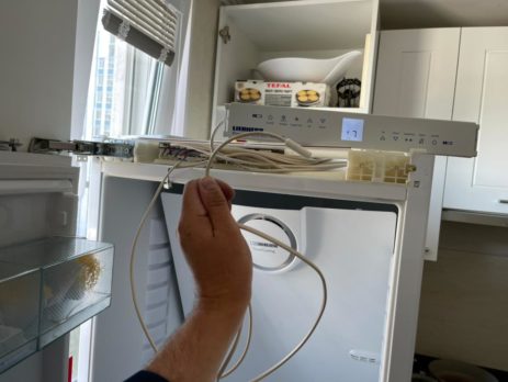 Замена датчика температуры холодильника