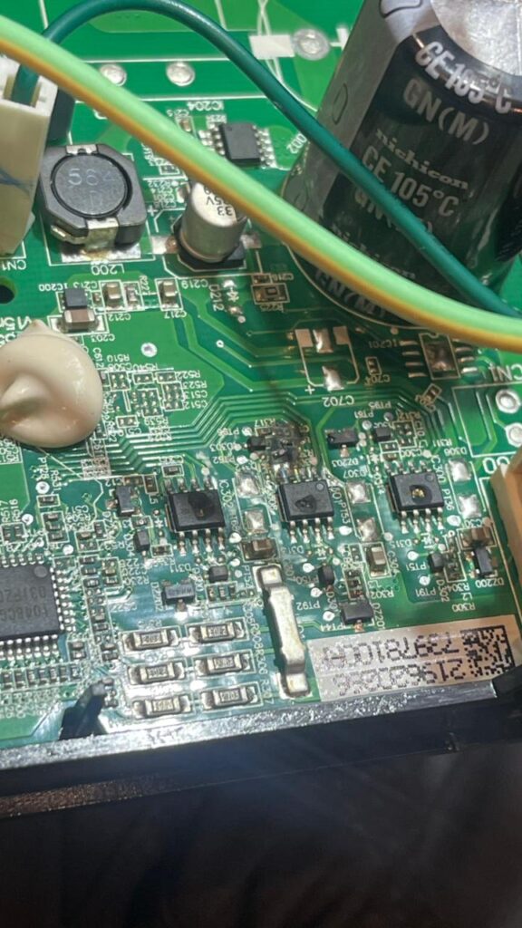 Замена инверторного блока холодильника Liebherr